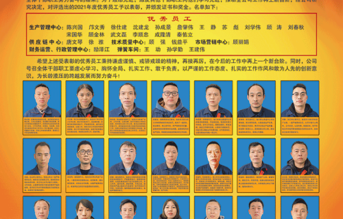 球速体育隆重召开2021年度优秀员工表彰大会